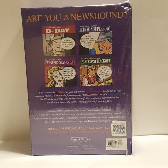 Rumba Game Newshound Game USA NEW SEALED - Picture 7 of 10